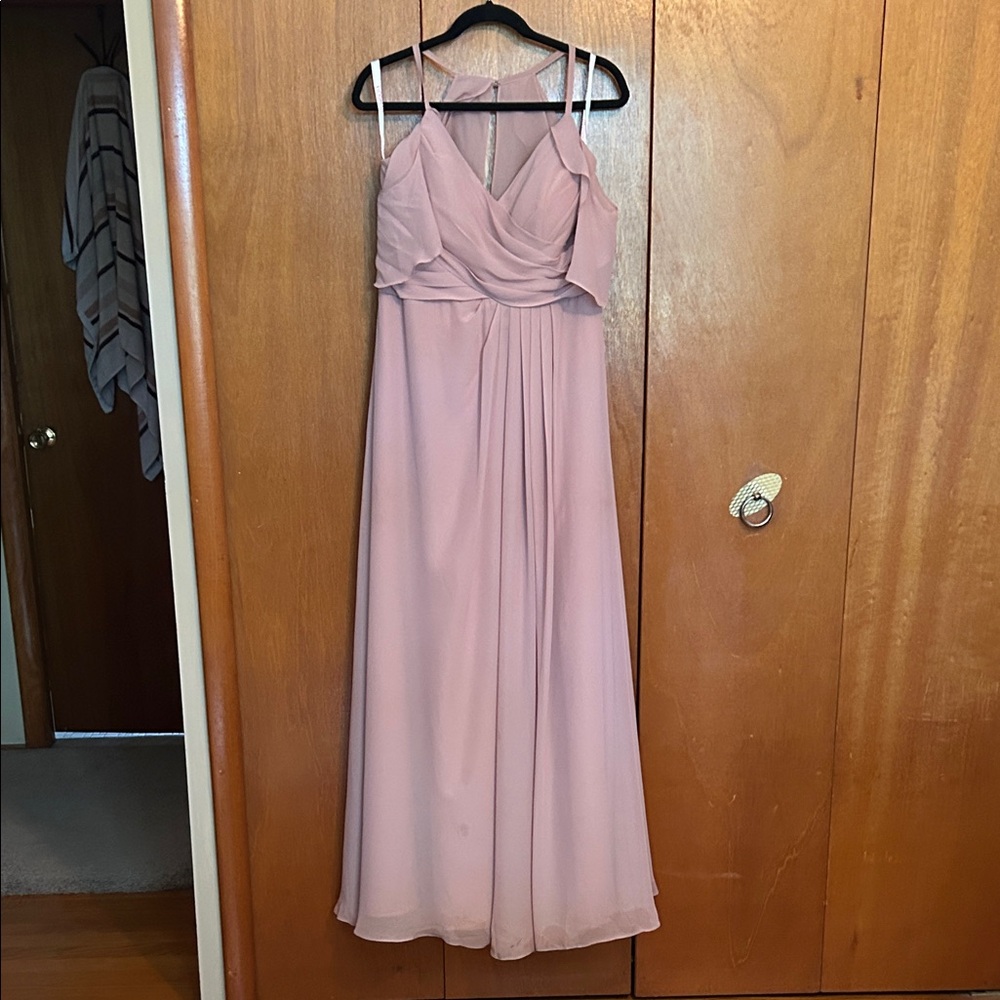 JJs House Blush Pink Wedding Dress
